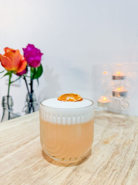 [Winter Cocktails] Clementine and Cranberry Tequila Sour